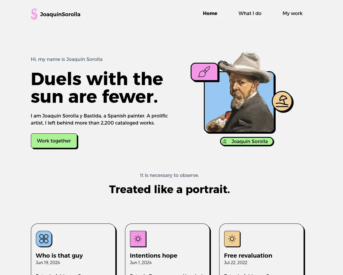 Sorolla Portfolio